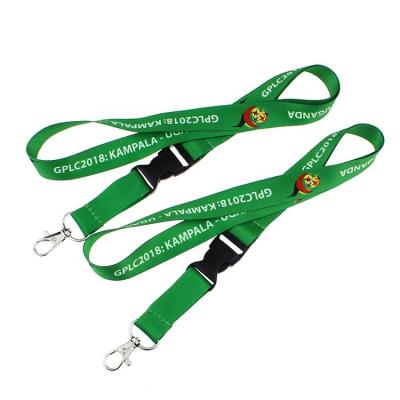 China Factory Original Promotional Gift Lanyards With Custom Printed Polyester Logo ID Badge Neck Lanyards With Lobster Hook for sale