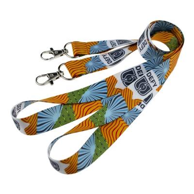 China Cheap Custom Printed Ad Display OEM Lanyards Manufacturer , Custom Lanyard for sale