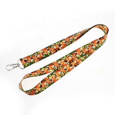 China Office High Quality Custom Thermal Transfer Printing Lanyards Single Custom Lanyards With Custom Logo for sale