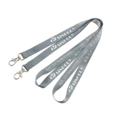 China Advertising Wholesale custom woven Logo Lanyard Polyester Advertising dryas metal hook 7 yes! Lanyard Customized Designs eco-friendly CSX-4035 for sale