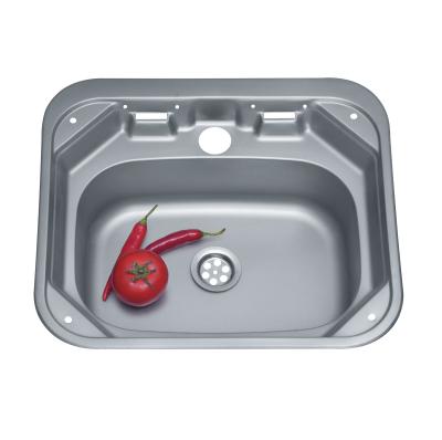 Китай LS-4237 1.0mm RV Sink Portable Cast Iron Sink Sink Apronless продается