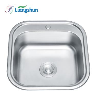 China With Faucet Bathroom Square Shape Stainless Steel Kitchen Sink Over zu verkaufen