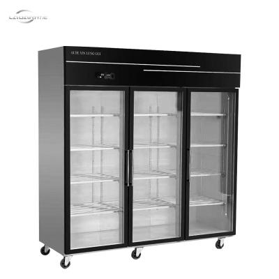 China 840 Ice Cream Gelato Display Fridge Freezer Cake Beer Cola for sale