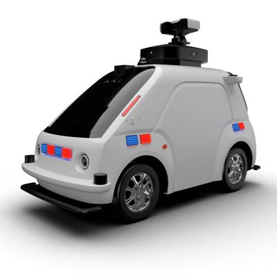 China Shopping mall logistics park security patrol robot autonomous self-drive for sale