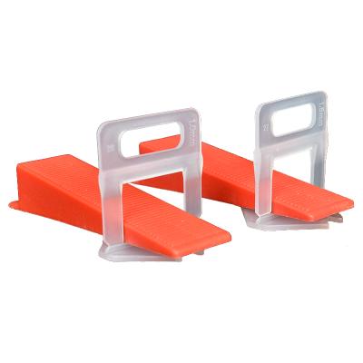 China Wholesale Eco - Friendly PP Material Floor Connection Tile Leveling Tools Plastic Wedges for sale