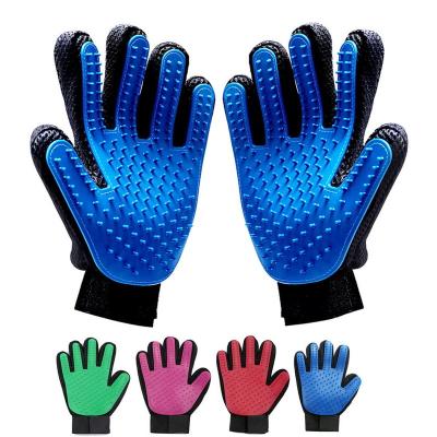 China Sustainable Effective Pet Glove Pet Massage Gloves for sale