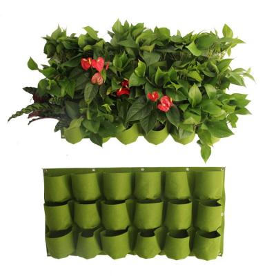 China American Style Storage Bag Hanging Garden Household Felt Planter for sale