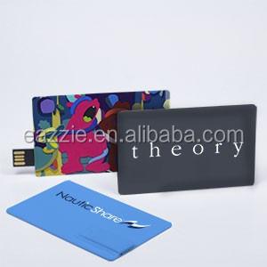 China Animal Custom Printing USB Drives Credit Card USB Pen Drives for sale