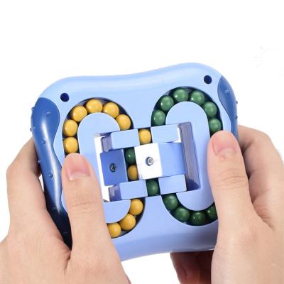 China Amazon Educational Success Toys Educational Toys Spinning Magic Bean Magic Cube Stress and Worry Relief Cube Plastic Toys for sale