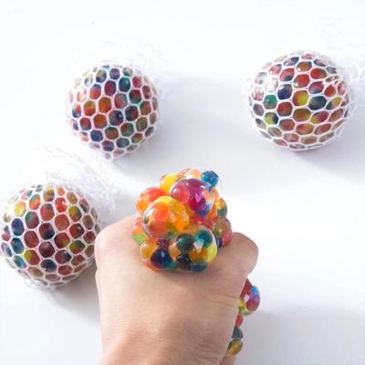 China Newest 5/6cm Educational Toys Duct Hand Squeeze Pinch Beads Grape Ball Whole Person Overall Decompression Toy Funny Other Toys and Hobbies for sale