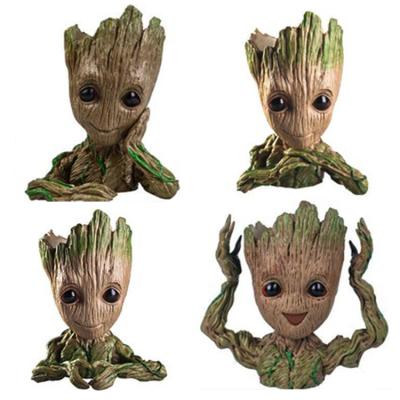 China Baby Groot Pen Pot Groot Flower Pot Groot Flower Pot Pen Flower Pot The Galaxy Stock Tree Man China Stock Number for sale