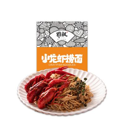 China Spicy Chinese Crawfish Non Fried Instant Ramen Noodles Low Salt Unique Flavor for sale