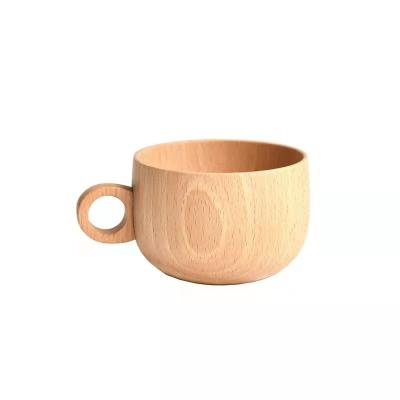 China Viable Accept Custom Drinks Wooden Eco-Friendly Cup Coffee Mug Bamboo Wooden Coffee Mug for sale