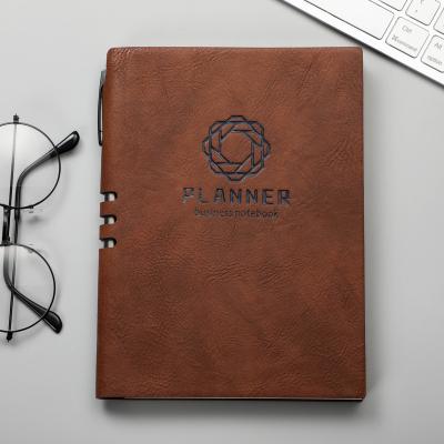 China Softcover Softcover notebook, A5 notebook, PU notebook, notebook for business for sale