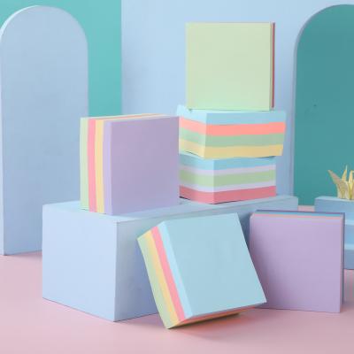 China High Quality Self Adhesive Color Assorted Sticky Notes, Removable Sticky Notes, Sticky Note Caube Notes for sale