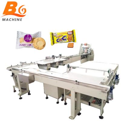 China Vegetable Food Packaging Machine Feeding And Connecting To Production Line for sale