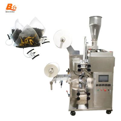 China Automatic Food BG Tea Bag Pyramid Tea Bag Packaging Machine With China Pouch for sale