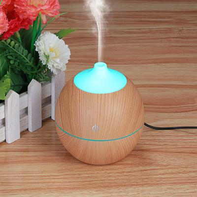 China Portable Wholesale 130ml Household Essential Oil Wooden Aroma Diffuser for sale