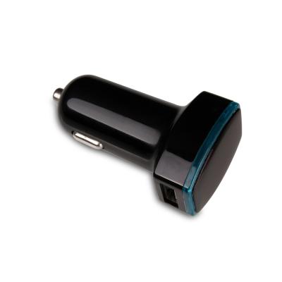 China A face for logo printing porta high quality double usb car charger for sale