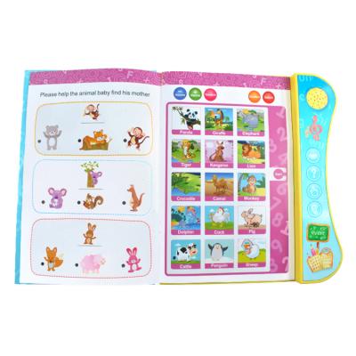 China There are high quality early educational enlightenment hot selling English and Arabic learning book with smart pen for kids for sale