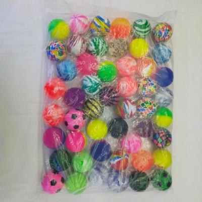 China Sports Toys 27mm Colorful Cheap Rubber Bouncing Ball Toys For Vending Machines for sale