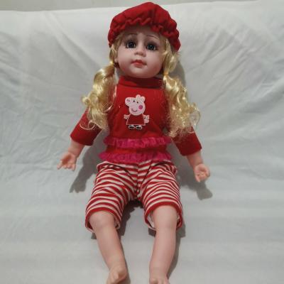 China Toy Hot Selling Intelligent Fashion Battery Operated Baby - Doll Girls Doll for sale