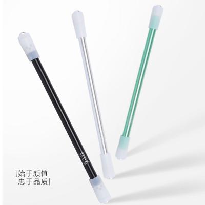 China Promotion\Business\Pocket Portable Ballpoint Pen Thin Twist Pen Mini Metal Ballpoint Pen Rotating School\Office Stationery for sale