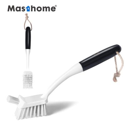 China Eco-Friendly Masthome Sustainable Home Brush Household Kitchen Washing Bamboo Cleaning Brush for sale