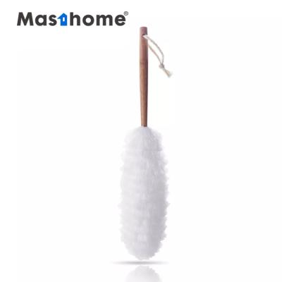 China Book Cases Masthom Ostrich Duster Quality Microfiber Cloth With Bamboo Handle for sale