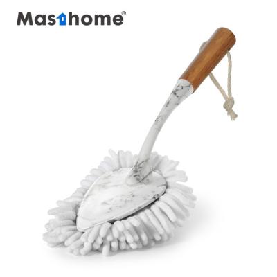 China Masthome house printed plastic handle chenille duster for sale