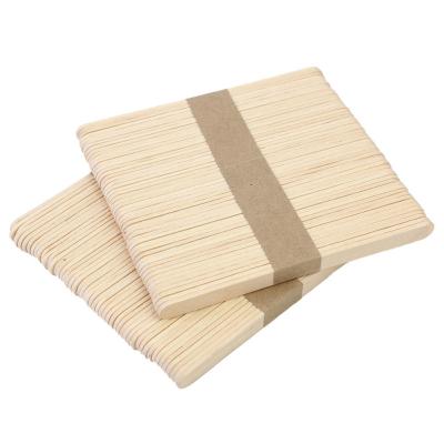 China Viable Factory Direct Disposable Wooden Ice Cream Stick Craft , Custom Popsicle Sticks for sale