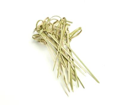 China Heat Resistance Innovative Bamboo Products Supplies Bamboo Knot Picks / Decorative Skewer for sale