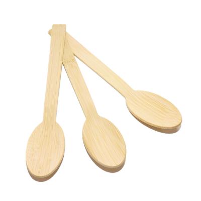 China Flexible Bamboo Knife Spoon Fork Set Cutlery Takeaway Disposable Natural Bamboo Tableware for sale