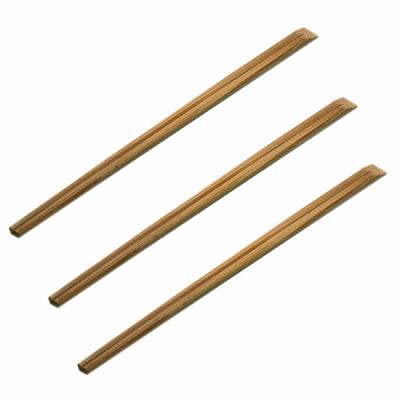 China Disposable Custom Printed Paper Wrapped Carbonized Bamboo Chopsticks for sale