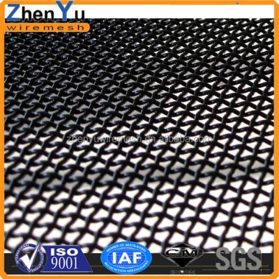 China Black Bullet Proof Powder Coated Stainless Steel Security Mesh Screen For Window And Doors for sale