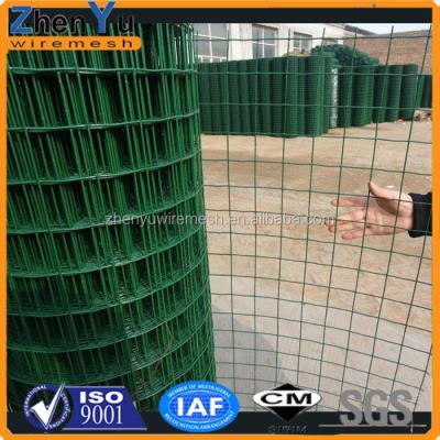 China Fence Mesh Green Garden Fence Mesh PVC/PE/plastic Coated Holland Welded Wire Mesh Fence (Cheap Price, Top Quality, With Fence Post) for sale