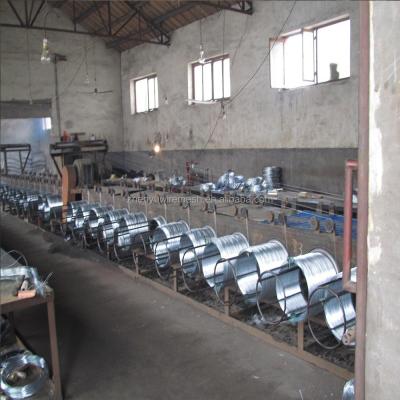 China Wrapping Wire Galvanized Revolving Iron Wire Production Line for sale