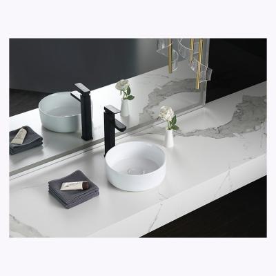 China Modern Luxury And High Quality Round Ceramic Sink Vanitys Bathroom Art Basin Sink for sale