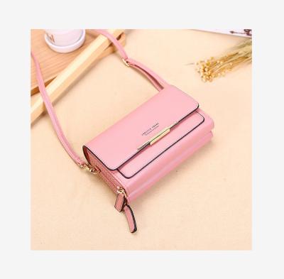 China Hot New Fashion Women's Wallet One-shoulder Handbag Wholesale Large Capacity Multifunctional Ladies Purse PU 3pcs for sale