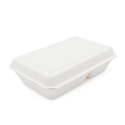 China Ambient Minimalist Chinese Disposable Tableware Suppliers Food Box Lunch Biodegradable Microwave for sale