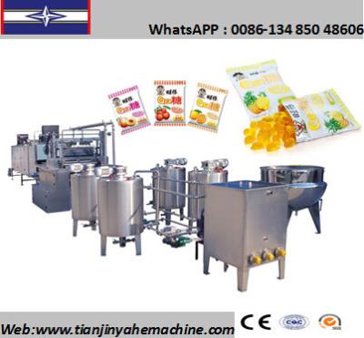 China RTX Series Stainless Steel Made QQ Jelly Candy Production Line for sale