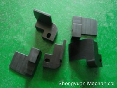 China Non Standard Precision Machining CNC Black Coated Anodized Aluminum Metal Folder Parts for sale