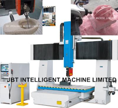 China Auto Tool Changer Intelligent 5 Axis CNC Router Machining Center for sale