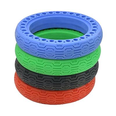 China 8.5 Inch Color Honeycomb Shock Absorption Explosion Proof Tire M365 Solid Tire Parts For MI M365 Electric Scooter for sale