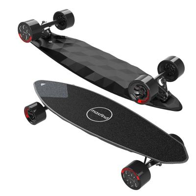 China Four Wheel Maple Adult Electric Canadian Skateboard With Battery for sale