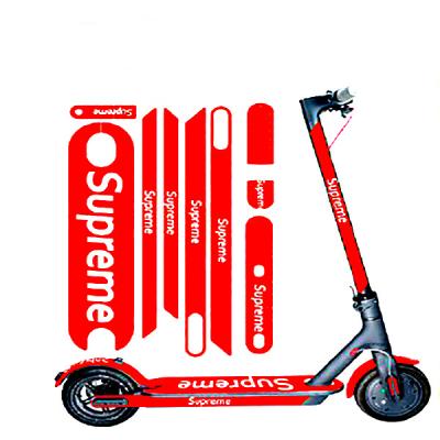 China Full PVC Designs Sticker For M365 Scooter for sale