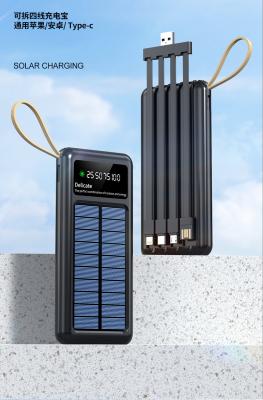 China Universal Lithium Ion Solar Power Bank 20000mAh Power Bank With 3A Output Voltage 5V for sale