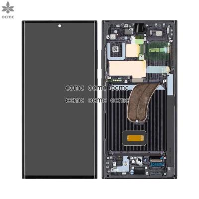 China Multitouch Soft OLED Display For Samsung Galaxy S23 Ultra S918 S918F for sale