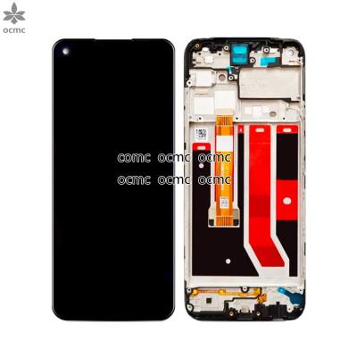 China HOT SALE  LCD Display Touchscreen OEM Display Touchscreen With Frame For OPPO A53 S 2020 cph2139 BLACK for sale