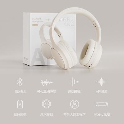 China Over Ear Active Noise Cancelling Headphones Bluetooth ANC Headphones Customizable for sale